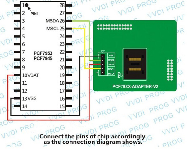 Xhorse PCF79XX Adapter V2 read write PCF79XX chip (2)
