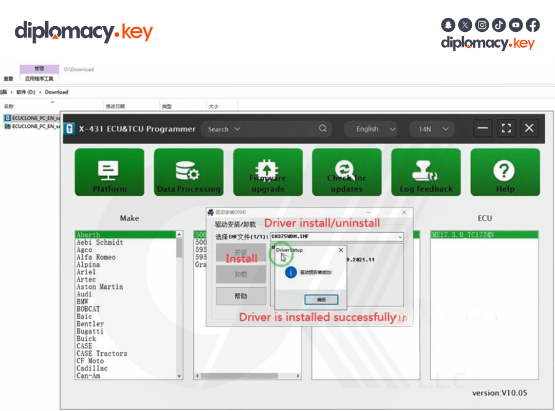 How to Download, Install, Update and Activate Launch X431 ECU Programmer (2)