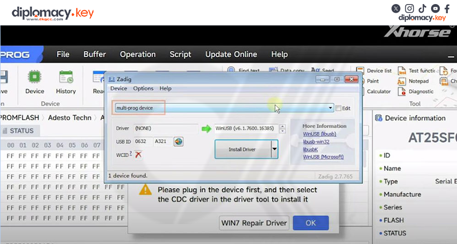 How to Install Xhorse Multi Prog Device Driver (10)