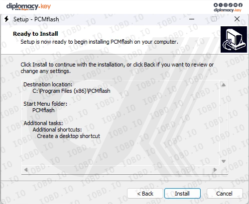 How to install PCMflash Software (12)