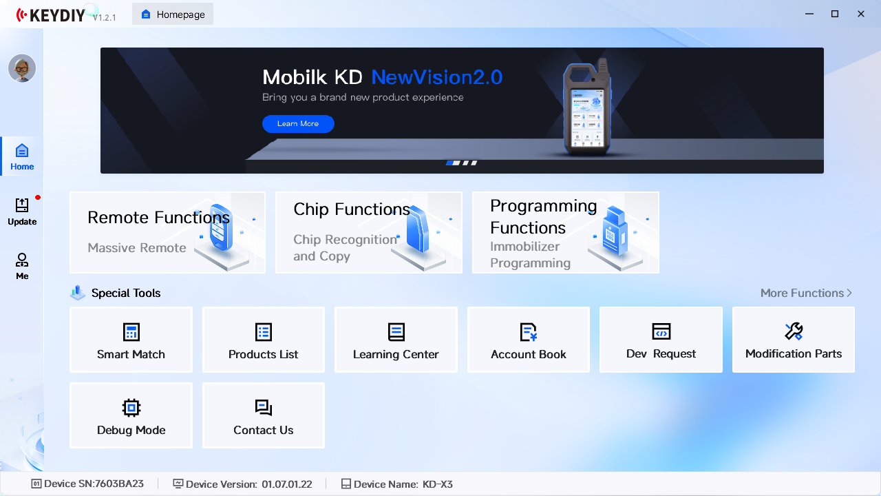 KeyDIY KD PC & Mobile Software
