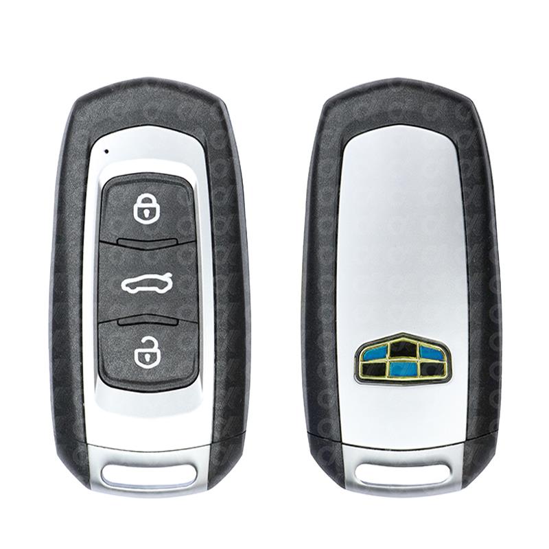 Geely Smart Key Shell Geely Emgrand 2017-2020 Aftermarket Smart Remote Key Shell 3 Buttons ...