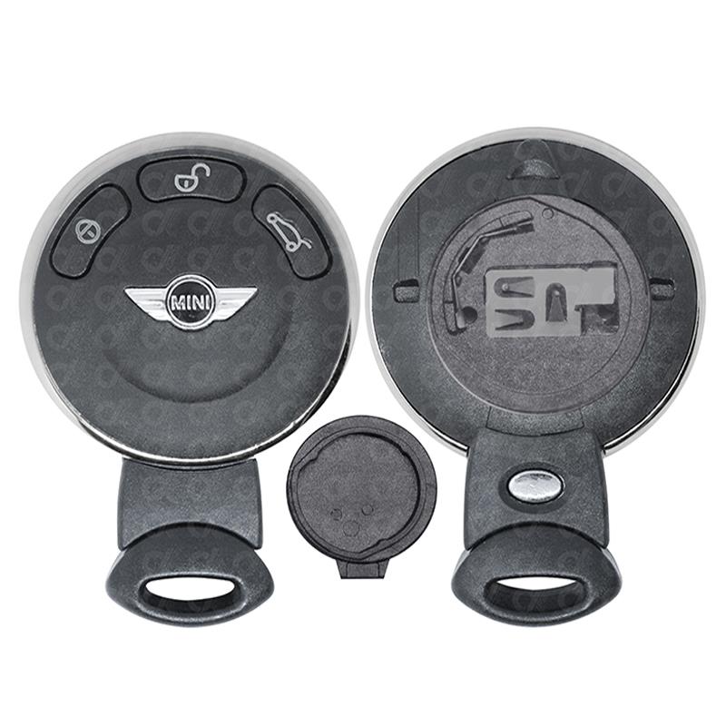 Mini Cooper Aftermarket Smart Remote Key Shell 3 Buttons With Battery ...