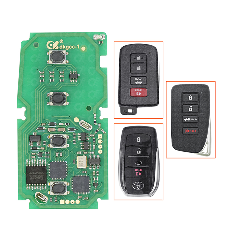 DKGCC-1 CK TOM Smart Remote PCB 40/80 Bit 8A Toyota